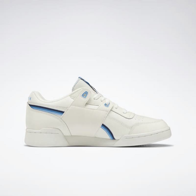 Tenisi Reebok Workout Plus Barbati Albi/Albastri Romania MN6743SV